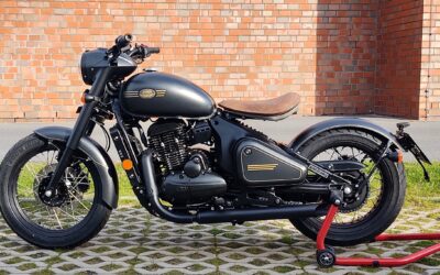 Der Bobber Jawa 350 CL Pérák ist da